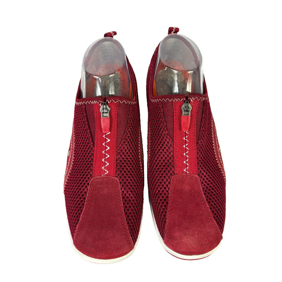 Spring Step Racer Womens Size EU 42M /US 10.5-11 Leather Upper Walking Shoes Red - Picture 2 of 11